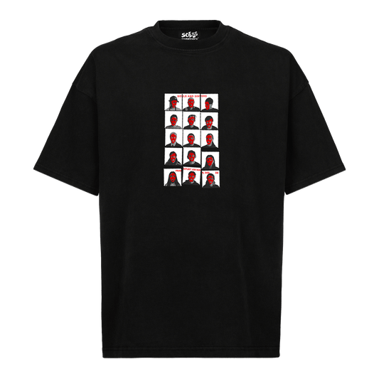 Team Markka Black Boxy Tee